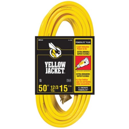 CCI Cord Ext With/Lt 12/3X50Ft Yel 2884